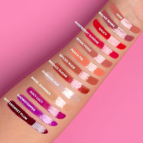 Lipgloss Swatches, Collection Aesthetic, Pick A Color, London Look, Rimmel London, Rimmel, Lip Plumper, Makeup Collection, Oh My