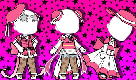 Gachalife Girl Outfits, The Wolf Game, Pink Wallpaper Hello Kitty, Gacha Things, Hello Kitty Videos, Kitty Clothes, Hello Kitty Clothes, Gacha Outfit, Body Base Drawing