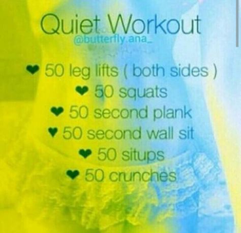 Quiet Morning Workout, Apartment Workout, Quiet Workout, Workout Morning, Bed Workout, Mini Workouts, Summer Body Workouts, Best Ab Workout, Ab Workout At Home