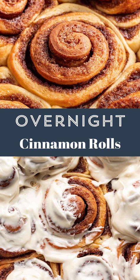 Overnight Cinnamon Rolls - I Heart Eating Overnight Baking Recipes, Cinnamon Rolls Night Before, Rapid Yeast Cinnamon Rolls, Light And Airy Cinnamon Rolls, Cinnamon Rolls Homemade Yeast, From Scratch Cinnamon Rolls, Baking Powder Cinnamon Rolls, Night Before Cinnamon Rolls, Non Yeast Cinnamon Rolls