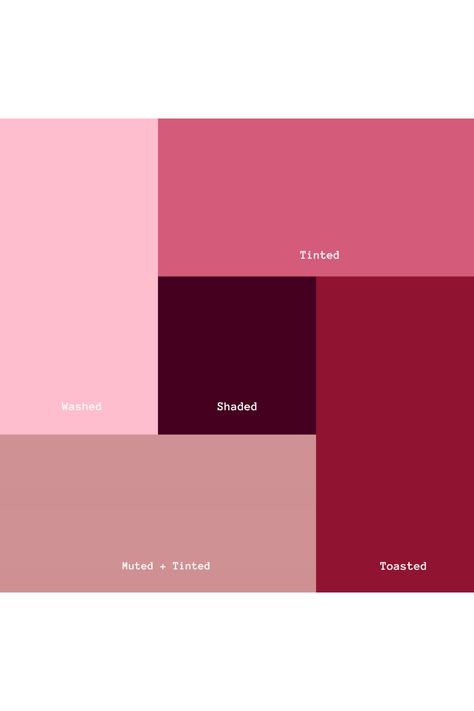 Fushia Palette, Pink And Maroon Color Palette, Blush And Burgundy Color Palette, Vogue Color Palette, Burgundy And Pink Color Palette, Magenta Color Palette Colour Schemes, Viva Magenta Color Palette, Magenta Branding, Magenta Color Palette