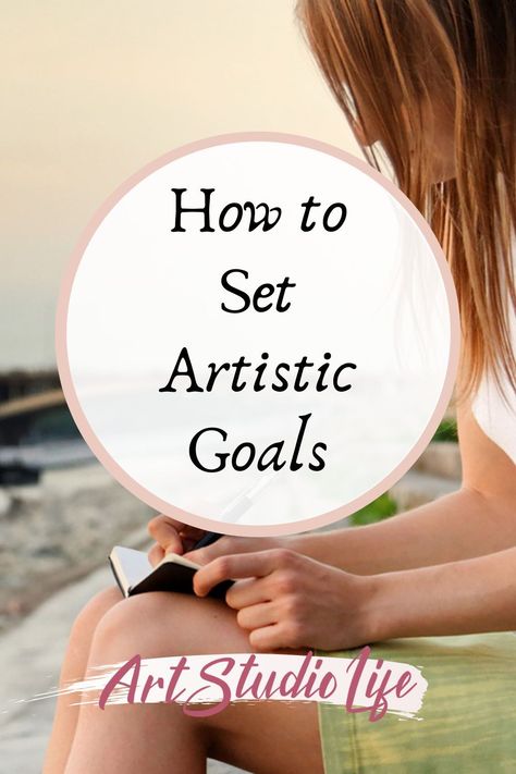 Art Goals Ideas, Art Goals List, How To Improve Your Art Skills, How To Become An Artist, Artist Goals, Successful Artist, Artist Lifestyle, Goals For Yourself, Bad Painting