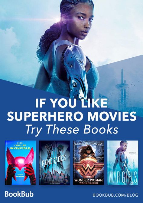 These books are action-packed and filled with world-saving excitement! As you wait for more blockbuster action films, check out these books perfect for superhero fans. Tbr Ideas, Superhero Books, Action Films, Reading List Challenge, Action Books, Heroes Book, Book Bucket, Dystopian Books, Book Editorial