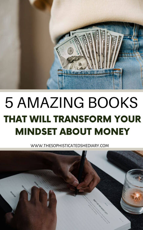 5 Amazing Books That Will Change Your Mindset About Money. Dive into these 5 life-changing books to revolutionize your relationship with money. Gain new perspectives and take control of your financial future. #financialwisdom #booksthatwillchangeyourmoneymindset #mindsetshift #wealthmindset #moneymastery Your Money Or Your Life Book, Relationship With Money, Amazing Books, Building Wealth, Life Changing Books, Money Book, Our Relationship, Financial Wellness, About Money