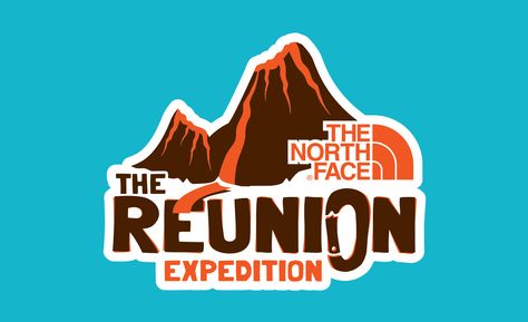 #thenorthface #Logo #climbing #expedition #alexsimonini Film Logo, Pop Display, Unique Logo Design, The Reunion, Change Maker, Graphic Design Resources, Badge Design, Logo Mark, Unique Logo