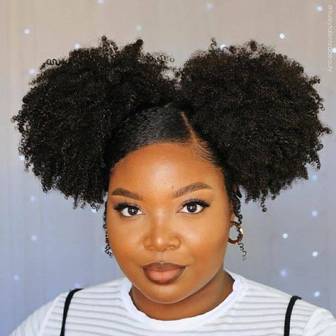 Puff Hairstyle, Afro Puff Hairstyles, Puff Hairstyles, Matrix Hairstyle, Natural Hair Puff, Braid Hairstyle Ideas, Hairstyles Reference, Beyonce Hair, Cabello Afro Natural