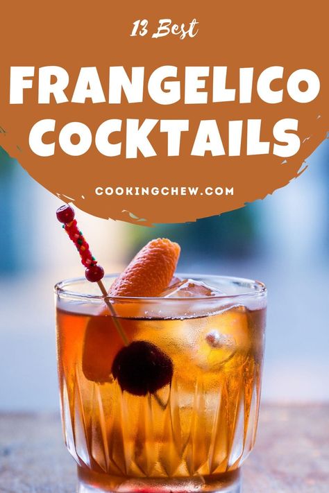 Nutcracker Drink Recipe, Drinks With Frangelico, Frangelico Drinks Recipes, Frangelico Cocktail, Cocktails With Frangelico, Hazelnut Cocktail, Drinks Made With Frangelico, Frangelico Recipes, Frangelico Martini