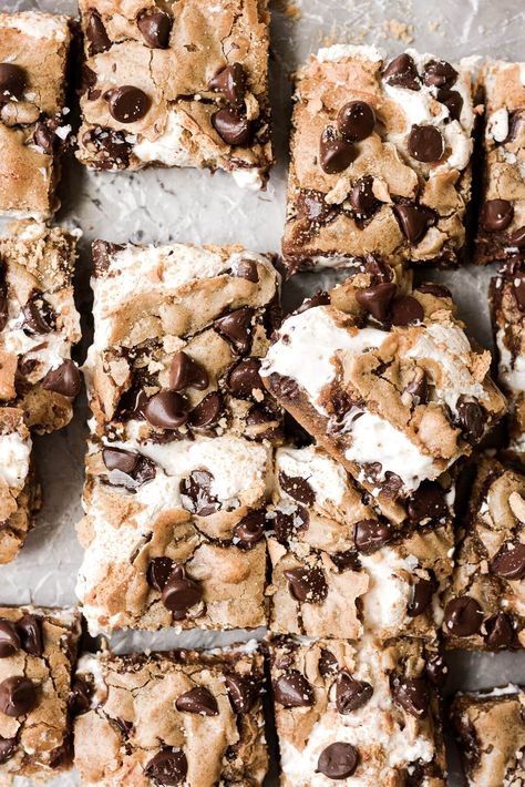 Oatmeal Chocolate Chip Cookie Bars, Smores Cookies Bars, Oatmeal Cookie Bars, High Altitude Baking, Biscoff Cookie Butter, Chewy Peanut Butter Cookies, Shortbread Bars, Chocolate Chip Cookie Bars, Brownie Ingredients