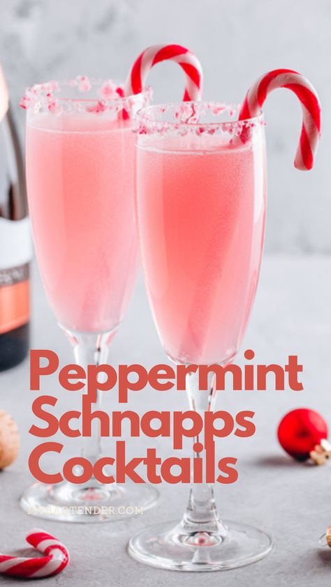 Peppermint Schnapps Cocktails Peppermint Horchata Drinks, Peppermint Snapps Drinks Recipes, Peppermint Snaps Drinks, Peppermint Schnapps Cocktails, Peppermint Snapps Cocktails, Peppermint Snapps Drinks, Peppermint Christmas Drinks Alcohol, Cocktails With Peppermint Schnapps, Peppermint Schnapps Shots