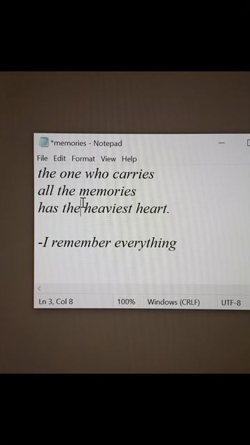 Aaliya on Instagram: "why is it that only I remember everything?" I Remember Everything, Heavy Heart, Lesson Quotes, Lessons Learned, Memes Quotes, Quotes Deep, Inspirational Quotes, Quotes, On Instagram