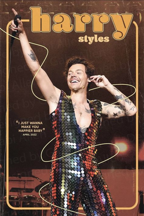 Coachella Poster, Wall Decor For Dorm, Harry Styles Coachella, Learn Singing, Harry Style, Harry Styles Outfit, Harry Styles Poster, Outfits Retro, Crush Pics