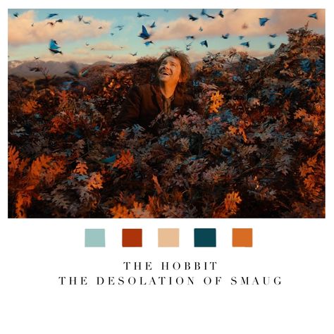 The Hobbit Color Palette, Hobbit Colour Palette, Color Palette Lotr, Lotr Colour Palette, Lord Of The Rings Color Palette, Hobbit Color Palette, Hobbit Bedroom, Treehouse Aesthetic, Lotr Nursery