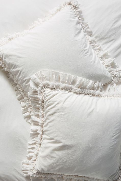 Friday Frills – LittleSpree - Style inspiration by Sarah Clark Anthropologie Home, Anthropologie Uk, Perfect Bedding, Fresh Linen, How To Clean Iron, Euro Shams, Open Window, Standard Pillow, Design Case