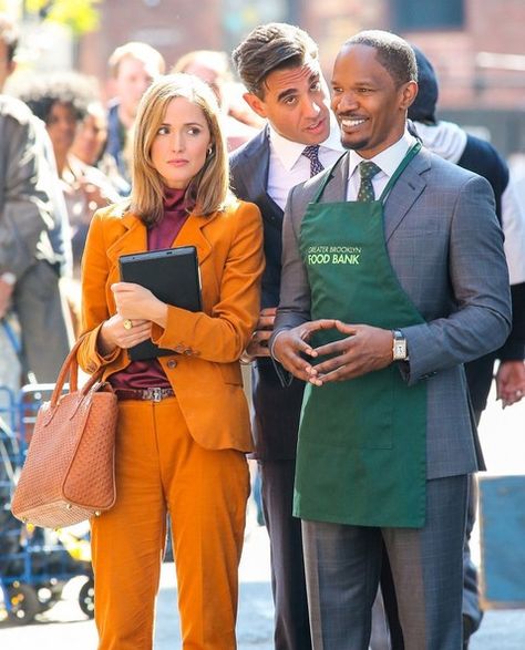 Jamie Foxx, Rose Byrne and Bobby Cannavale Annie 2014, Annie Movie, Bobby Cannavale, Movies 2014, Rose Byrne, Comfort Characters, Actors, Film, Quick Saves