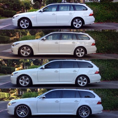 BMW E61 Wagon. Fitment is finally aggressive enough to post in this forum, PIC HEAVY Bmw E61 Touring, Mercedes Benz Wagon, Bmw Touring, Bmw Wagon, Instagram Names, Bmw E60, 4 Wheeler, Track Car, Stance Nation