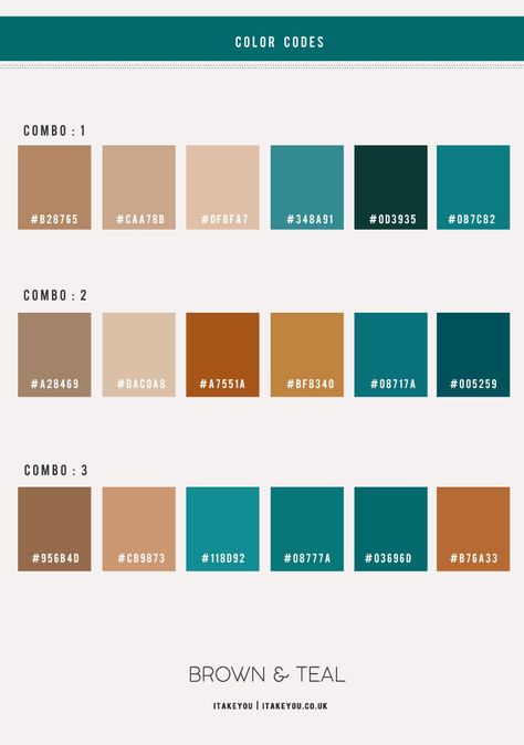 brown and teal, brown and teal colour palette, brown and teal color combo, brown and teal color scheme, fall color palette, fall color idea, autumn color combo, teal color combo Teal And Gold Color Pallet, Teal Colour Scheme Living Room, Teal Sofa Living Room Colour Schemes, Teal Accent Colors, Teal Blue Colour Palette, Turquoise Brown Living Room, Teal And Tan Living Room, What Goes With Teal Color Schemes, Rustic Brown Color Palette