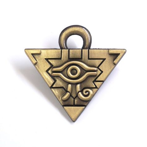 Millennium Puzzle, Millennium Items, Puzzle Tattoos, Yugioh Collection, Anime Decor, Chest Tattoo, Yu Gi Oh, Phone Charm, Pin Badges