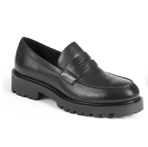 Best Loafers, Loafers Trend, Vagabond Shoemakers, Vagabond Shoes, Carrie White, Chunky Loafers, Black Loafers, Lug Sole, Penny Loafers