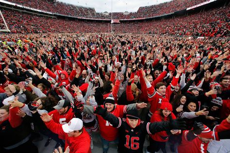 9 Must-Do Activities For Buckeye Fans On Game Day Ohio State Michigan, Athletic Center, Ohio Stadium, Buckeye Nation, Buckeyes Football, College Football Playoff, Pep Rally, The Ohio State University, Ohio State Football