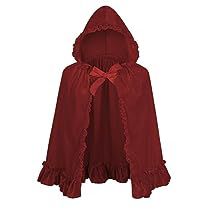 Fairytale Costume, Short Cloak, Red Riding Hood Cape, Velvet Cloak, Hood Cape, Fairy Tale Costumes, Colorful House, Velvet Cape, Red Cape