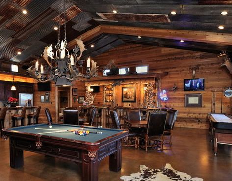 29 Incredible Man Cave Ideas That Will Make You Jealous | Home Remodeling Contractors | Sebring Design Build Barn Bar, Best Man Caves, Rustic Man Cave, Men Cave, Ultimate Man Cave, Man Cave Room, Recreational Room, Man Cave Basement, Man Cave Home Bar