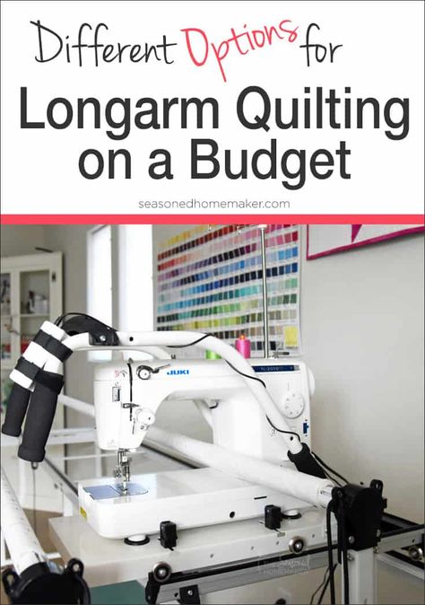 Quilting Machine Frame, Diy Quilting Frame, Longarm Quilting Tutorials, Quilting Business, Long Arm Quilting Patterns, Nancy Zieman, Longarm Quilting Designs, Long Arm Quilting Machine, Quilting Videos