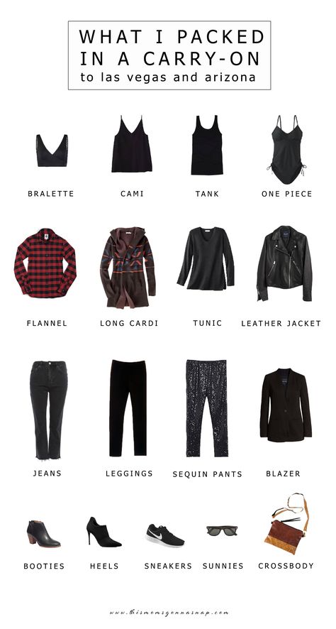 Minimal Packing List for a Chilly Weekend in Vegas + Arizona - This Mom's Gonna SNAP! Outfits For Vegas In March, Arizona Travel Outfits, Minimal Packing List, Decoration Harry Potter, Las Vegas Packing List, Outfits For Vegas, Las Vegas Outfits Winter, Vegas Packing, Packing For A Weekend Trip