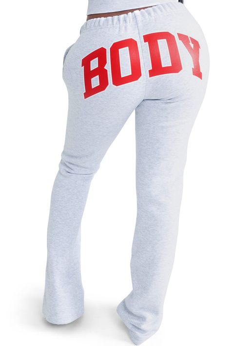 BACKSHOT SWEATPANTS 2.0 (HEATHER GREY/RED) Body By Raven Tracy, Loc Bob, Raven Tracy, Brown Joggers, Sweatpants And Hoodie, Green Sweatpants, Slim Joggers, Turtleneck Sweatshirt, Grey Sweatpants