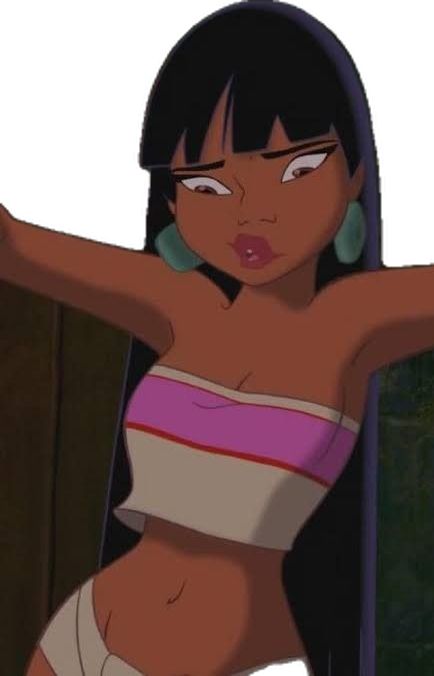 Light Skin Cartoon Characters, Chel El Dorado Fanart, Asian Cartoon Characters, Female Fictional Characters, Chel From El Dorado, Latina Character, Chel El Dorado, Chel Disney, Characters From Movies