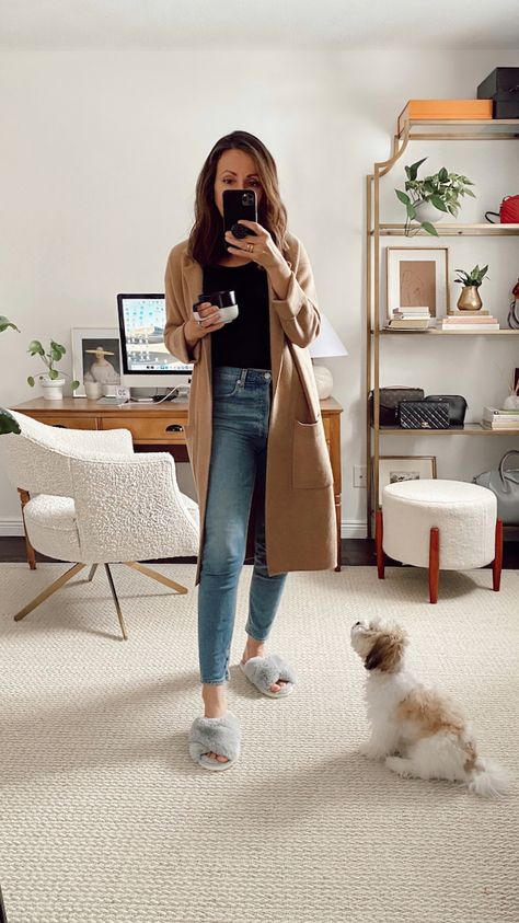 Outfits Lately (work from home outfit ideas) Leisure Work Outfit, Best Work From Home Outfits, Womens Work From Home Outfits, Remote Outfits, Work From Home Attire, Fall Wfh Outfits, Stylish Work From Home Outfits, Work From Home Business Casual, Homely Outfit