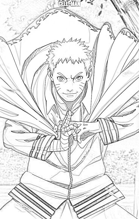 Naruto Coloring Pages, Naruto Coloring, Hokage Naruto, Naruto Hokage, Naruto Sketch Drawing, Farm Animal Coloring Pages, Coloring Pages Inspirational, Naruto Sketch, Naruto Drawings