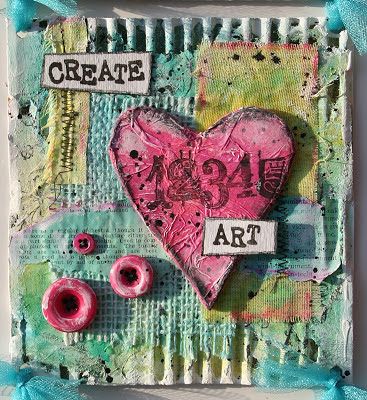 Mixed Media Cardboard Art Tutorial by Guest Melisa Waldorf Media Background, Art Collages, Altered Canvas, Mixed Media Art Techniques, Mixed Media Art Projects, Multimedia Arts, Mixed Media Crafts, Mixed Media Tutorials, Art Journal Techniques