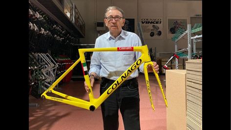 Pogacar to ride yellow Colnago for Tour de France final stage in Paris | Cyclingnews Eddy Merckx Bike, Bike Builder, People Dont Understand, Bike Kit, After All These Years, Pro Cycling, Road Cycling, World Records, Cool Bikes