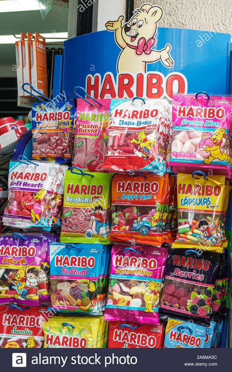 Good Candy To Buy, Candy Saled, Haribo Aesthetic, Convenience Store Snacks, Snacks Chips And Candy Aesthetic, Haribo Candy Aesthetic, Snacks Store, Candy Gummies, Haribo Gummies