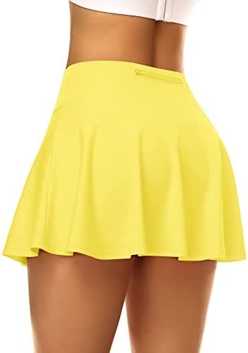 Yellow skirt outfit