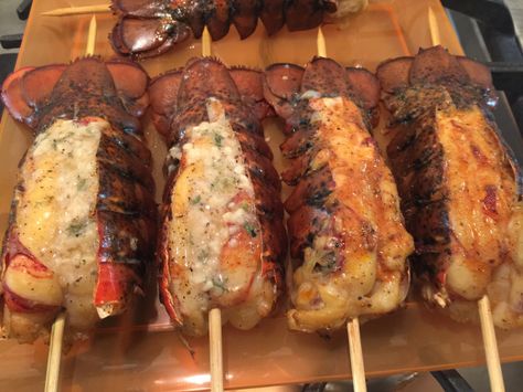 Smoked Lobster Tail Recipe, Smoked Lobster, Grill Lobster Tail Recipe, Hot Recipes, Pellet Smoker Recipes, Smoker Ideas, Grilled Lobster Tail, Smoked Recipes, Lobster Dishes