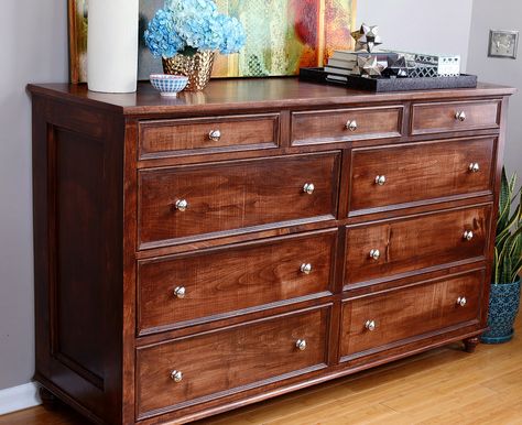 Learn how to build a DIY dresser with 9 drawers, featuring an in-depth tutorial with free design plans by Jen Woodhouse of the House of Wood. Farmhouse Double Vanity, Diy Dresser Build, Dresser Build, Diy Dressers, Diy Dresser Plans, Jen Woodhouse, Dresser Plans, Rustic Dresser, Locker Cabinet