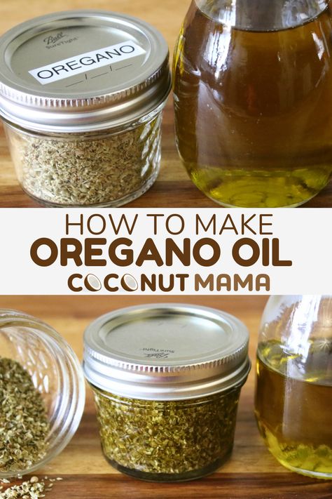 Learn how to make your own oregano oil with this lime two-ingredient recipe! Give your immune system a boost with this natural antibiotic! Dried Oregano Oil Recipes, Making Oregano Oil, Oregano Salve Recipe, Oregano Tincture Recipe, How To Make Oregano Oil At Home, Oil Of Oregano Recipe, Oregano Oil Prepare, Natural Antibiotic Recipe, Diy Oregano Oil