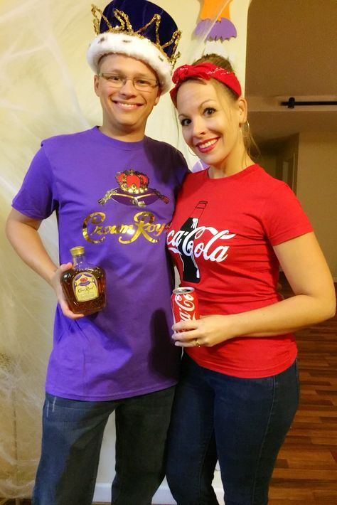 Crown and Coke Crown And Coke Halloween Costume, Coke Halloween Costume, Crown And Coke, Work Group Halloween Costumes, Holloween Costume, Black Halloween Dress, Group Halloween Costumes, Dress Halloween Costume, Halloween Dress