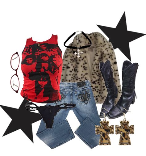 jake webber outfit ideas | inspired on Jake Webber #outfits #aesthetic #inspo #winter #casual #chic #citygirllook #citystyle #jakewebber #glam #nightout # Jake Webber Outfits, Jake Webber Aesthetic, Jake Webber, Red Y2k, Y2k Tank, Casual Glam, Vintage Cowboy Boots, Fresh Outfits, Wolf Girl