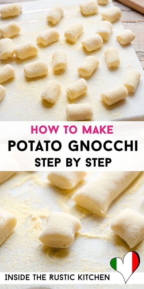 Homemade Potato Pasta, Homemade Gnocchi Recipes Easy, Homemade Gnocchi Recipes, Gnocchi Pasta Recipes, Gnocchi From Scratch, Homemade Potato Gnocchi, Gnocchi Recipes Easy, Gnocchi Recipes Homemade, Gnocchi Dishes