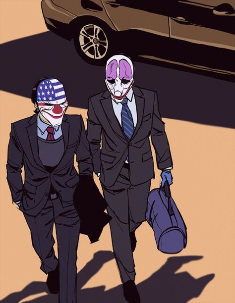 Houston Payday 2, Payday 2 Pfp, Payday 2 Fanart, Payday Fanart, Payday Wallpaper, Payday 2 Art, Dallas Payday 2, Payday Wolf, Payday 2 Masks