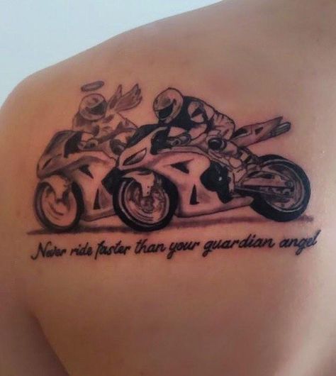 Motorcycle Tattoo, Only Angel, Motorcycle Tattoos, Cool Wrist Tattoos, Bike Tattoos, Biker Tattoos, Tattoos For Lovers, On Motorcycle, Tatuaje A Color