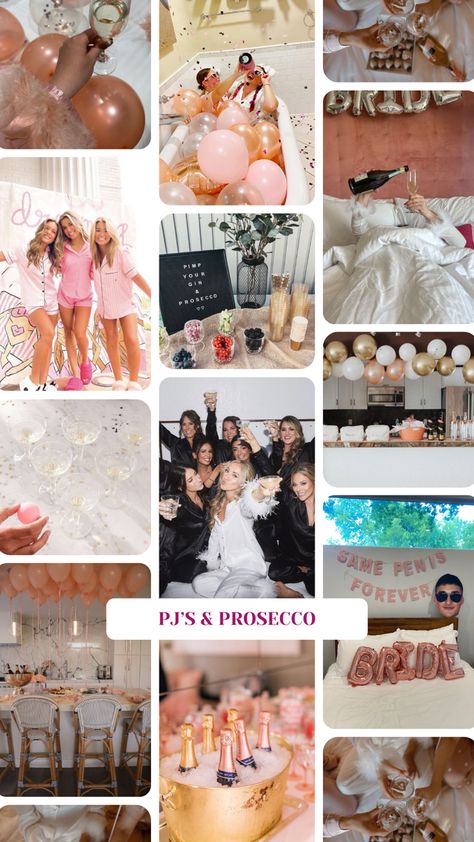 pj’s & prosecco bachelorette vision board #bachelorette #bachelorettepartyideas #pjsandprosecco #bach #wedding #bacheloretteinspo Vision Board Bachelorette, Pjs & Prosecco Bachelorette, Pj’s And Prosecco Party, Pjs Polaroids And Prosecco, Pjs And Processo Theme, Pjs And Prosecco Aesthetic, Prosecco And Pjs Bachelorette, Pj’s And Prosecco Bachelorette, Pajamas And Prosecco Bachelorette