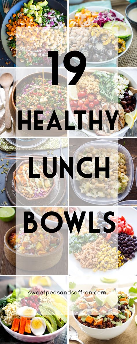 Healthy Lunch Bowls, Budha Bowl, Lunch Bowl Recipe, Balanced Lunch, Lunch Bowls, Planning Organization, Lunch Healthy, Light Food, Buddha Bowls