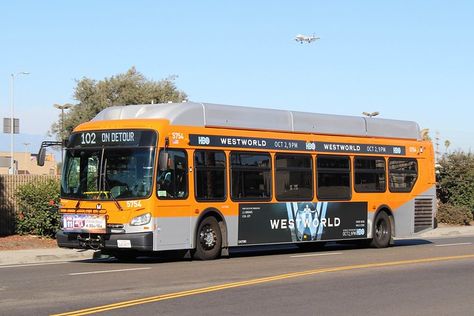 LA Metro Bus | New Flyer XN40 bus in Los Angeles, California… | So Cal Metro | Flickr Bus App, Jungle Drawing, Metro Bus, Bus City, New Flyer, Luxury Bus, Ferrari Racing, Los Angeles International Airport, So Cal