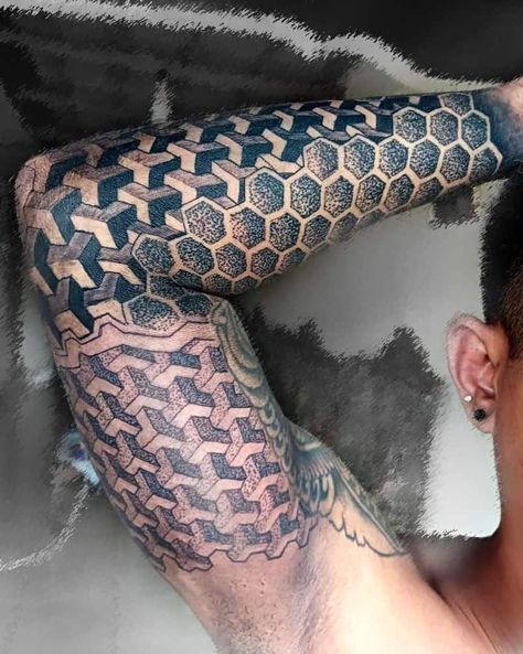 +60 3D tattoos on this fantastic guide! 3d Rose Tattoo, Arm Sleeve Tattoo, Optical Illusion Tattoos, Illusion Tattoos, Tattoo Black And White, Glasses Tattoo, Hyper Realistic Tattoo, Optical Illusion Tattoo, Tattoo Wedding Rings