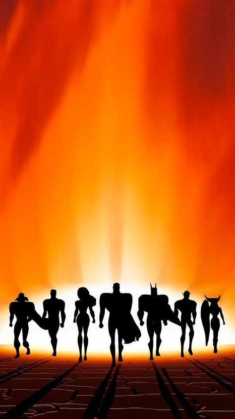 Justice League Background, Justice League Animated Wallpaper, Justice League 2001, Justice League Unlimited Wallpaper, Dc Universe Wallpapers, Justice League Wallpaper, League Of Justice, League Wallpaper, Justice League Art