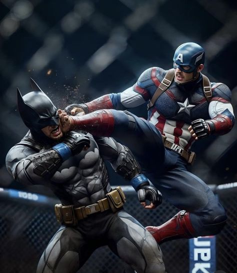 Captain America Vs Iron Man, Batman Vs Captain America, Captain America Vs Thanos, Ironman Vs Captain America, Superman Batman Apocalypse, Dc Comics Vs Marvel, Captain America Comic, Marvel And Dc Characters, Comic Poster