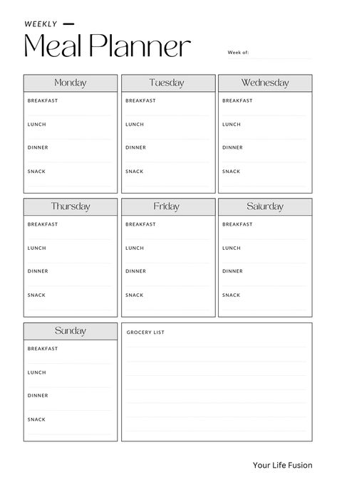 Weekly Meal Planning.pdf Meal Plan Printable, Meal Prep Plan, Daily Meal Planner, Monthly Meal Planner, Meal Planner Template, Weekly Meal Planner, Menu Planning, Food Diary, Breakfast Lunch Dinner